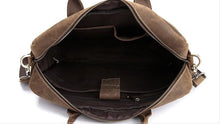 Load image into Gallery viewer, Classic Leather Briefcase Leather Laptop Bag
