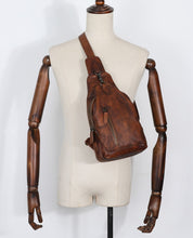 Load image into Gallery viewer, Sling Crossbody Shoulder Bag Womens Leather Bag
