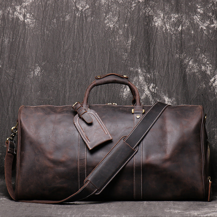 Large Leather Duffel bag