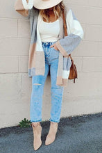 Load image into Gallery viewer, Geometry Color Block Cardigan
