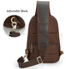 Load image into Gallery viewer, Travel Business Sling Chest Bag USB Bag for Men

