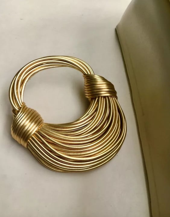 Genuine Leather Double Knot Bag