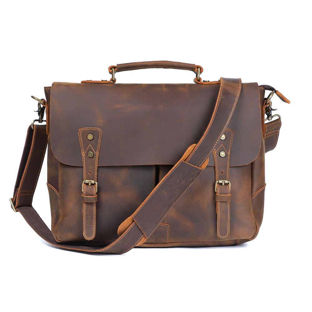 Brown Vinatge Shoulder Bag