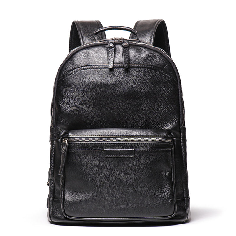Full Grain Leather Backpack, Men Travel Backpack