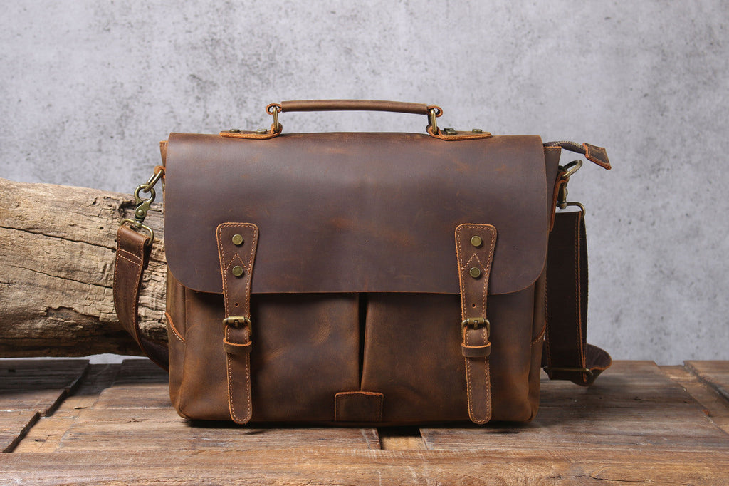 Brown Vinatge Shoulder Bag