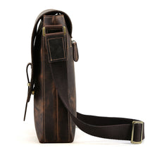 Load image into Gallery viewer, Brown Small Leather Satchel

