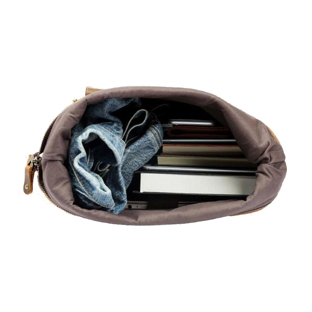 Handmade Men's Leather School Backpack