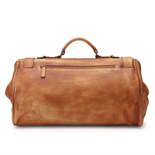 Load image into Gallery viewer, Vintage Leather Large Doctor Bag Weekender Travel Duffel Bag Physician Bag for Men
