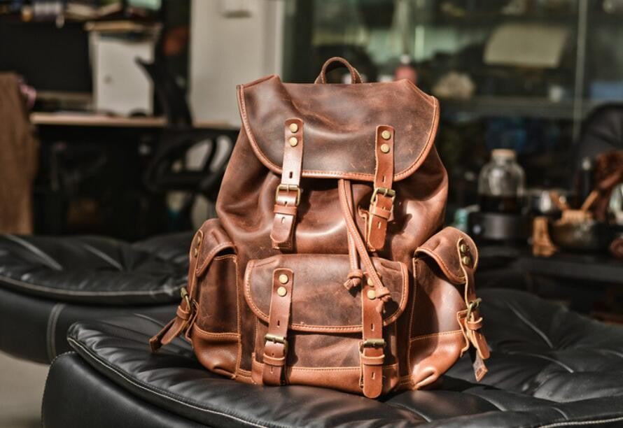 Baltimore  Leather Backpack for Men
