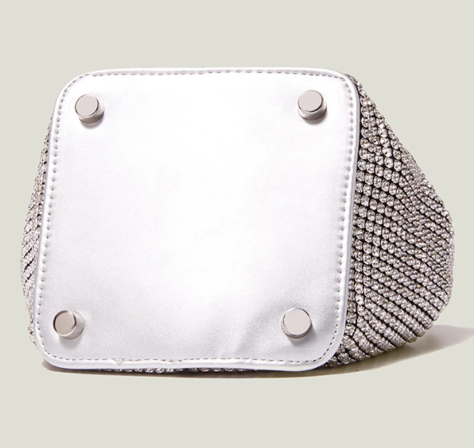 Small Rhinestone Crystal Clutch