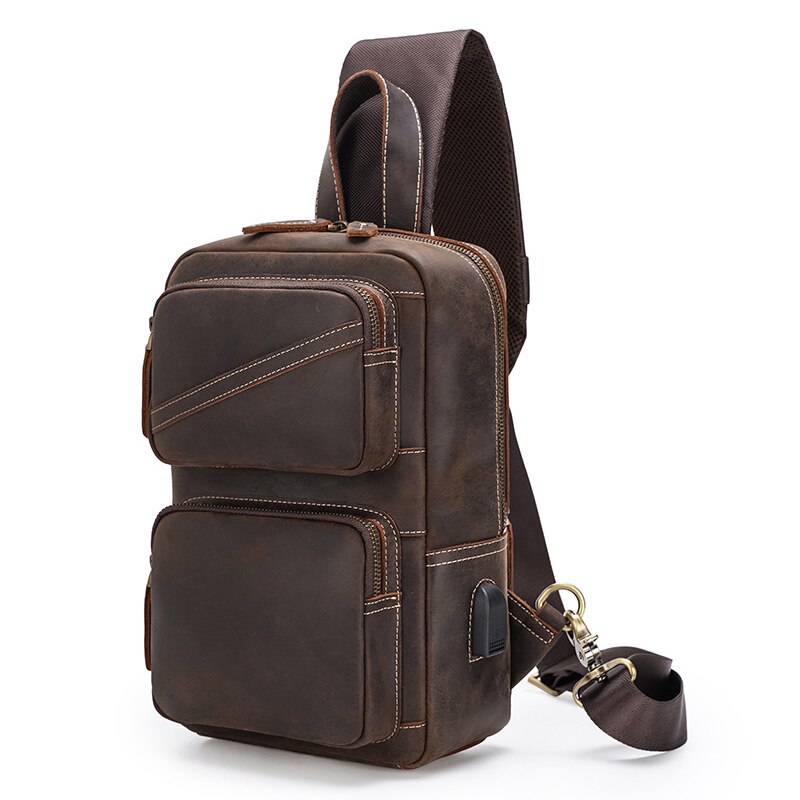 Men's Chest Multi-function Crossbody Sling Bag
