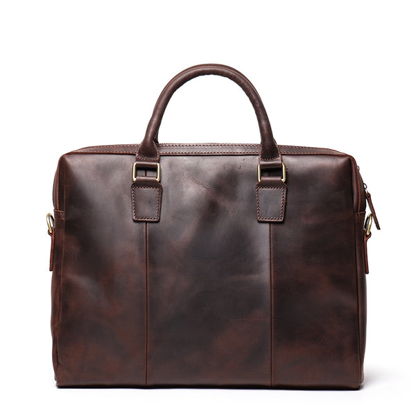 Retro Handmade Leather Briefcase