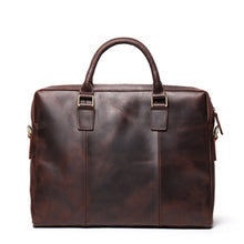 Load image into Gallery viewer, Retro Handmade Leather Briefcase
