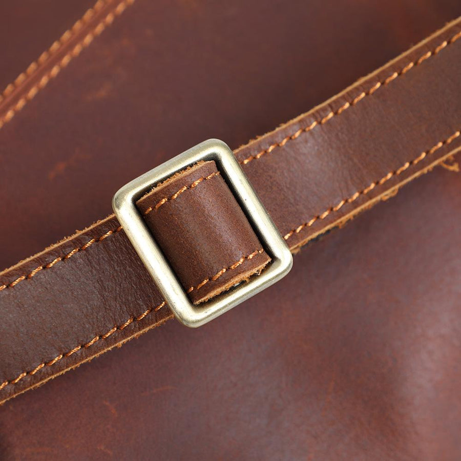 Small Leather School  Backpack