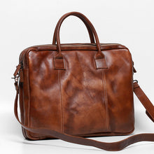 Load image into Gallery viewer, Retro Leather Business Briefcase
