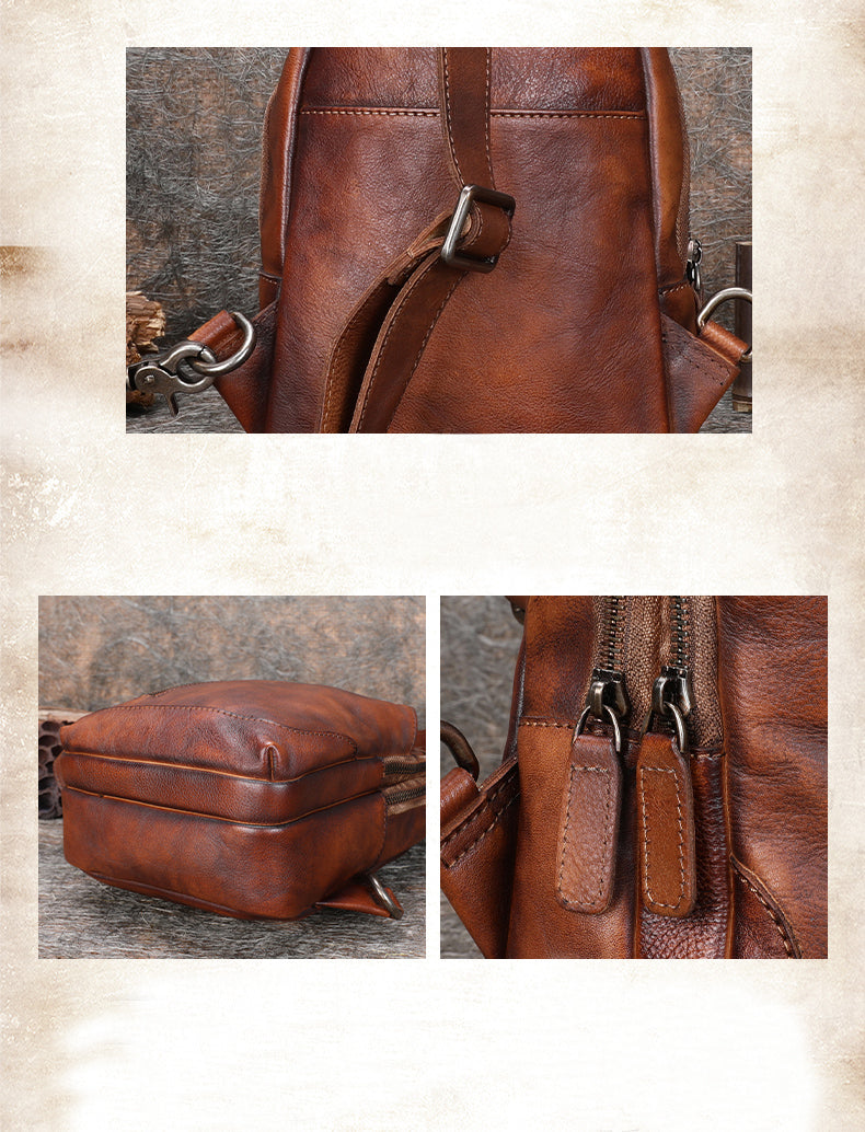 Sling Crossbody Shoulder Bag Womens Leather Bag