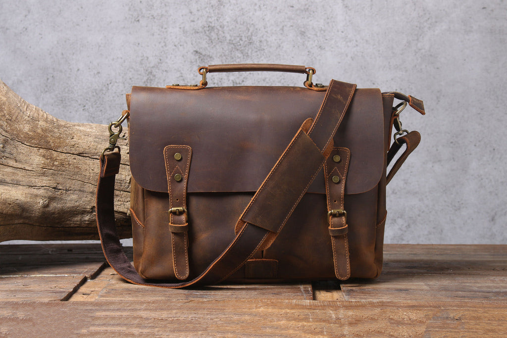 Brown Vinatge Shoulder Bag