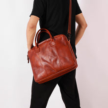 Load image into Gallery viewer, Retro Leather Business Briefcase
