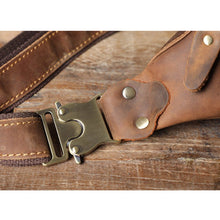 Load image into Gallery viewer, Men&#39;s Leather Simple Sling Bag
