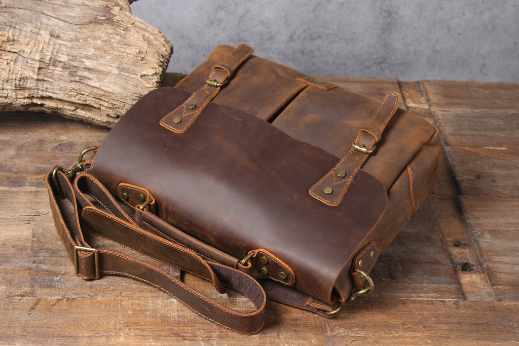 Brown Vinatge Shoulder Bag