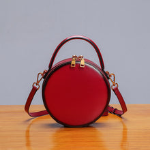 Load image into Gallery viewer, Bee Leather Circle Bag Crossbody Bags Shoulder Bag Purses for Women
