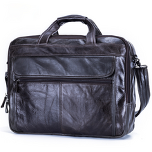 Load image into Gallery viewer, Vintage Men Leather Business Briefcases Laptop
