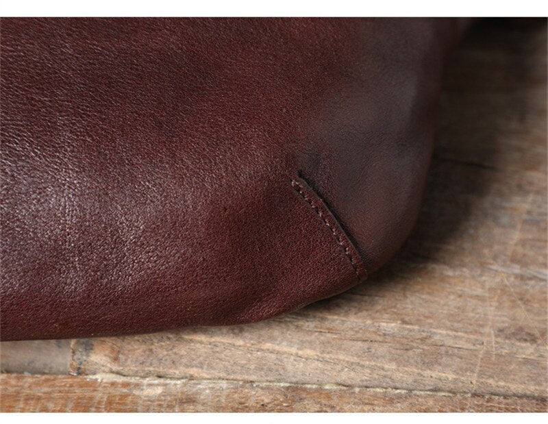 Cowhide Leather Sling Bag for Men