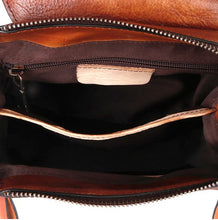 Load image into Gallery viewer, Retro Design Female High Quality Leather Rucksack Backpack
