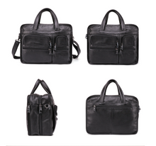 Load image into Gallery viewer, Men&#39;s Handmade Leather Business Briefcase

