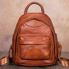 Load image into Gallery viewer, Designer Womens Mini Leather Backpack Bag Purse Cute Backpack for Women
