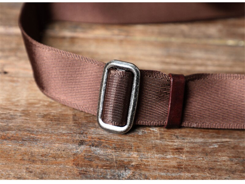 Cowhide Leather Sling Bag for Men