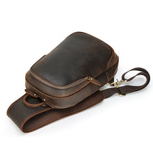 Load image into Gallery viewer, Travel Business Sling Chest Bag USB Bag for Men
