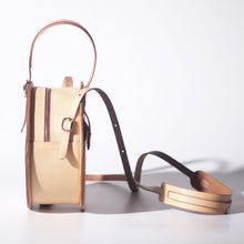 Load image into Gallery viewer, Small Women&#39;s Leather Circle Crossbody Bag Round Purse for Women
