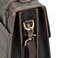 Load image into Gallery viewer, Retro Leather School Backpack
