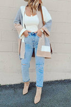 Load image into Gallery viewer, Geometry Color Block Cardigan
