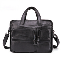 Load image into Gallery viewer, Men&#39;s Handmade Leather Business Briefcase
