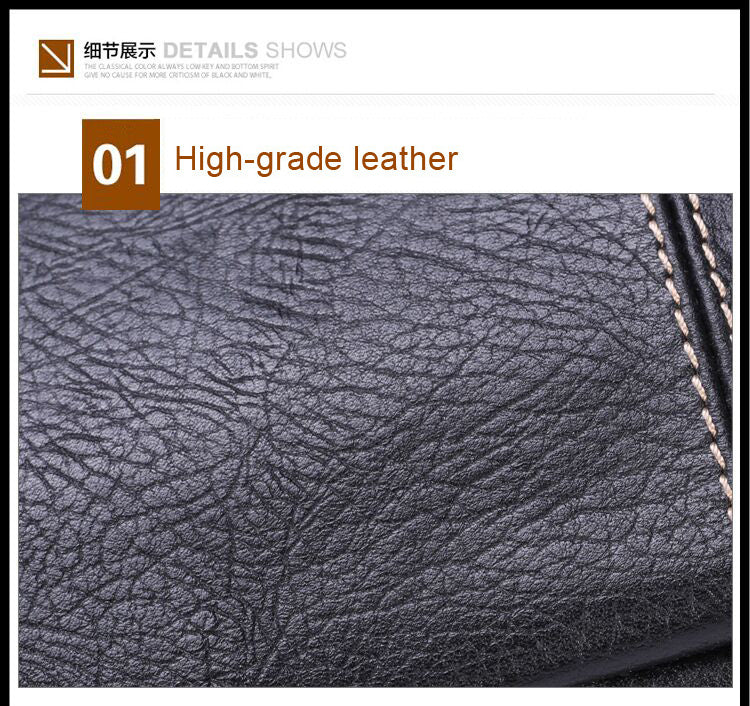 Black Full Grain Travel Weekender Duffel Bag for Men