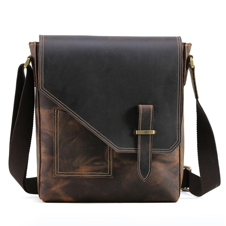 Brown Small Leather Satchel