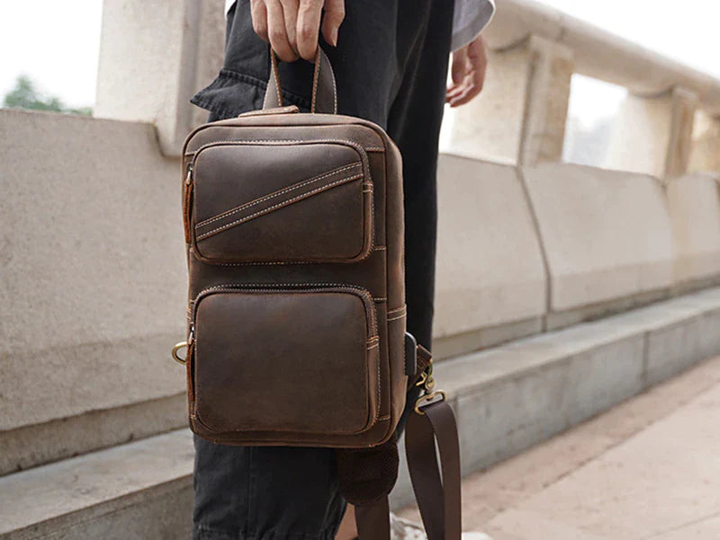 Men's Chest Multi-function Crossbody Sling Bag