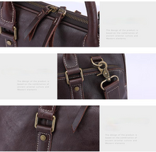 Load image into Gallery viewer, Retro Leather Business Briefcase
