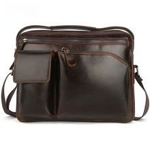 Load image into Gallery viewer, Fashion Small Casual Leather Briefcase
