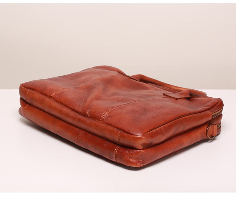 Retro Leather Business Briefcase