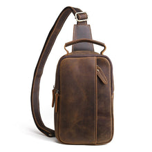 Load image into Gallery viewer, Leather Small Sling Bag for Men

