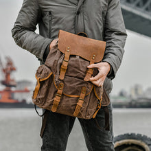 Load image into Gallery viewer, Men’s Leisure School Canvas Bag Large Capacity
