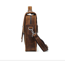 Load image into Gallery viewer, Vintage Leather Business Briefcase Laptop
