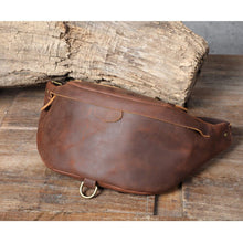 Load image into Gallery viewer, Classic Leather Vintage Cross Body Sling Bag for Men
