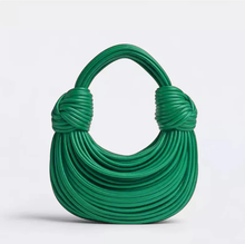 Load image into Gallery viewer, Genuine Leather Double Knot Bag
