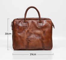 Load image into Gallery viewer, Retro Leather Business Briefcase
