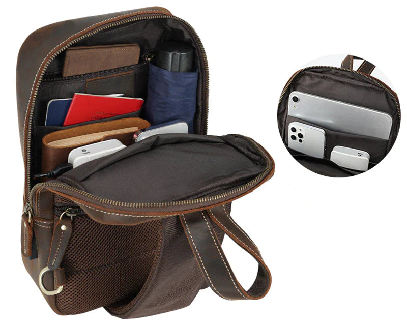 Men's Chest Multi-function Crossbody Sling Bag