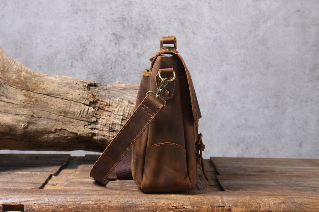 Brown Vinatge Shoulder Bag